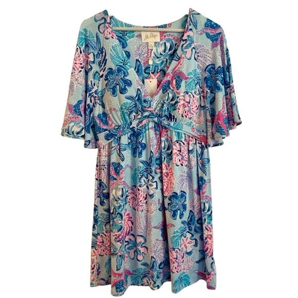 Lilly Pulitzer NWT minka skirted romper size M - Picture 3 of 16